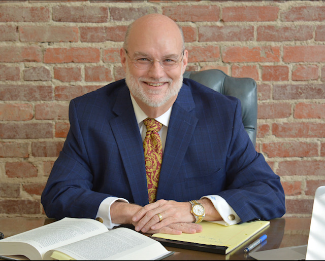 Image of Charleston attorney M. Andrew Brison, who is announcing his law firm website redesign.